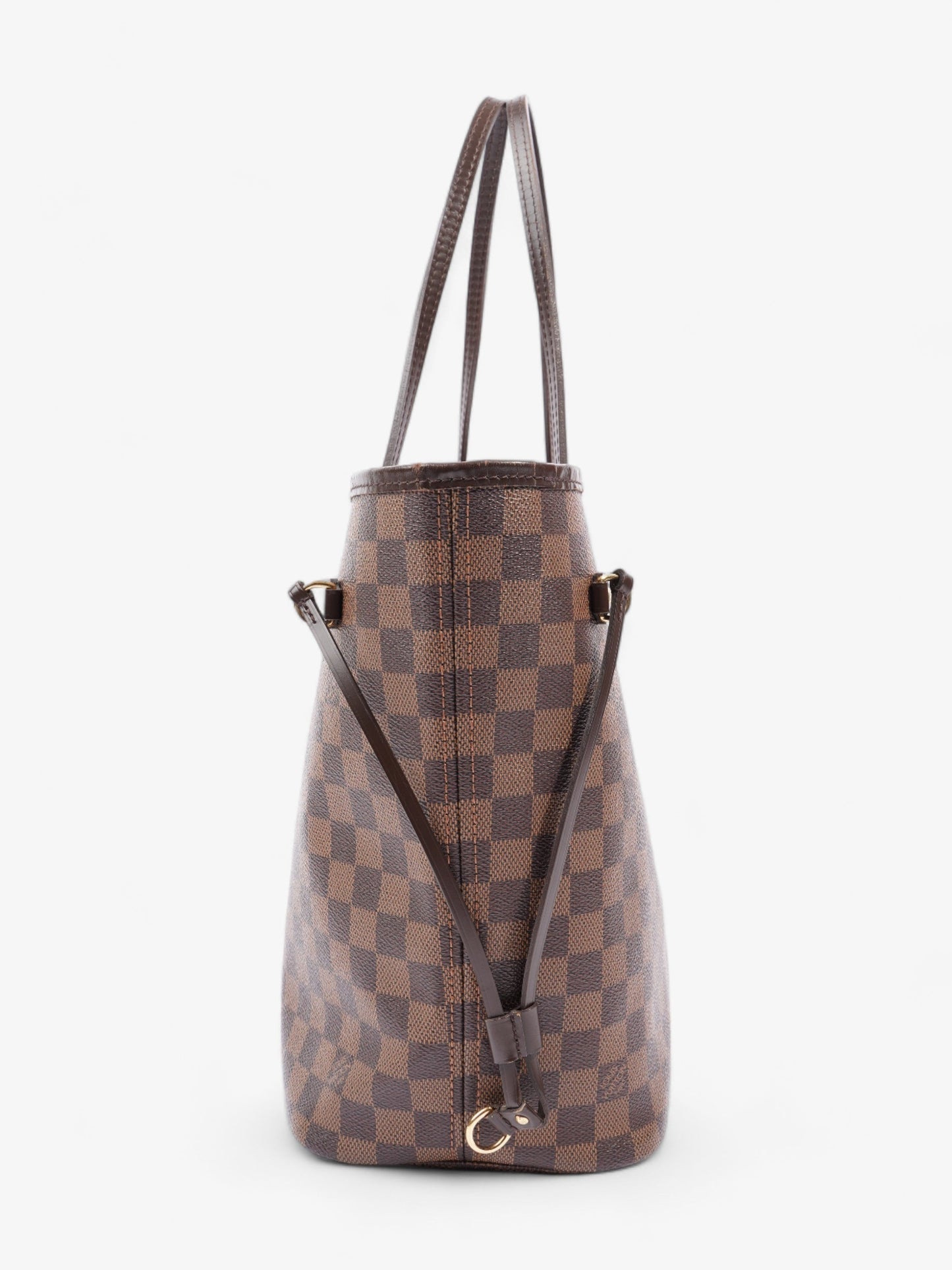Louis Vuitton Neverfull Ebene Coated MM Damier Canvas Coated Canvas Apparel Canvas Mm
