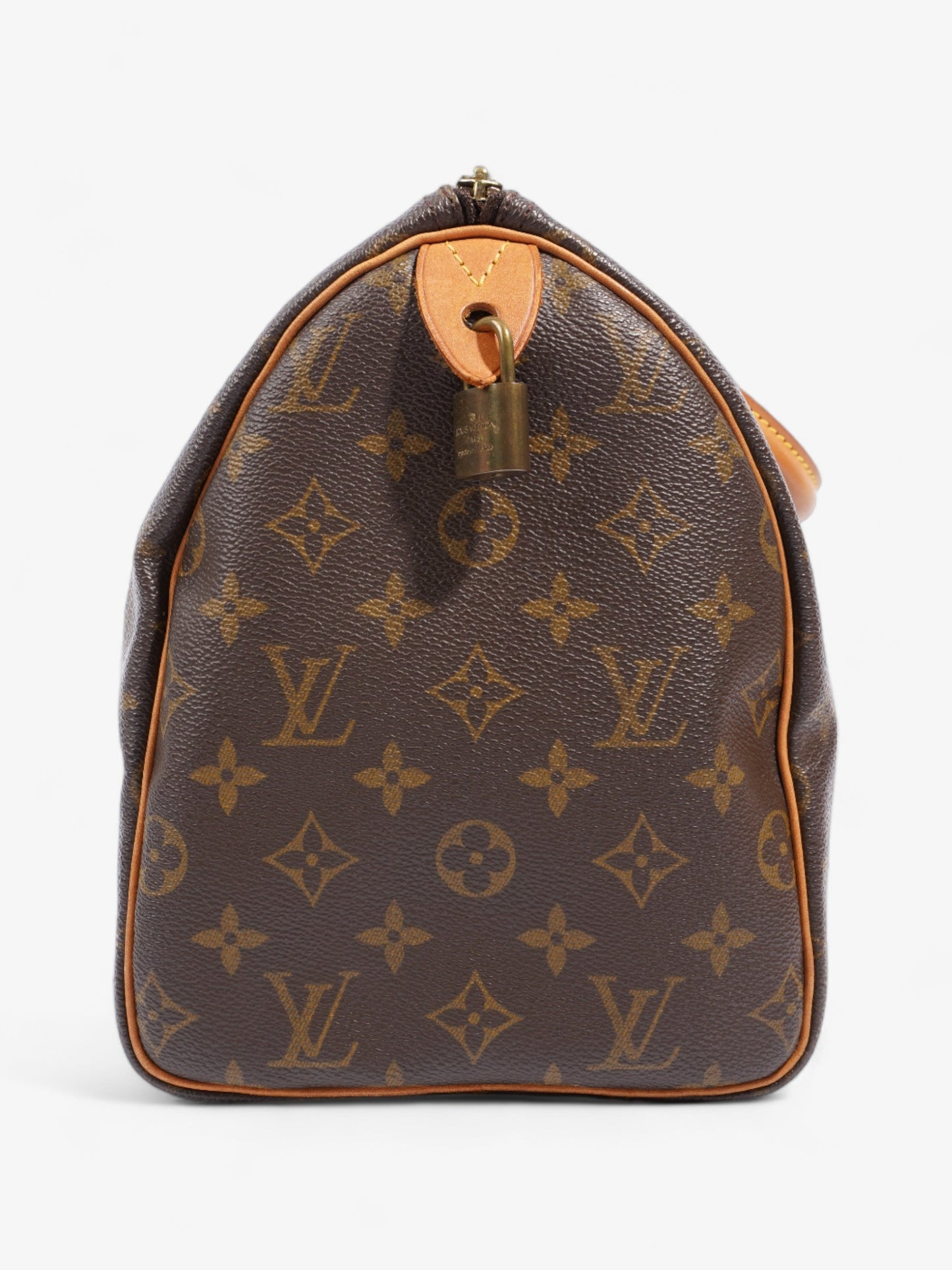 Louis Vuitton Speedy Coated 30 Monogram Canvas Coated Canvas Apparel Canvas 37