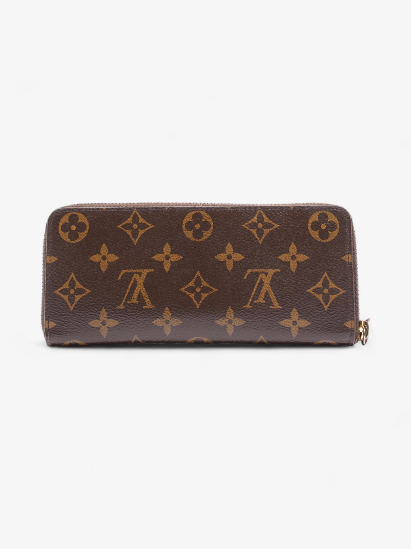Louis Vuitton Clemence Coated Monogram Canvas Coated Canvas Wallet Case Canvas 2