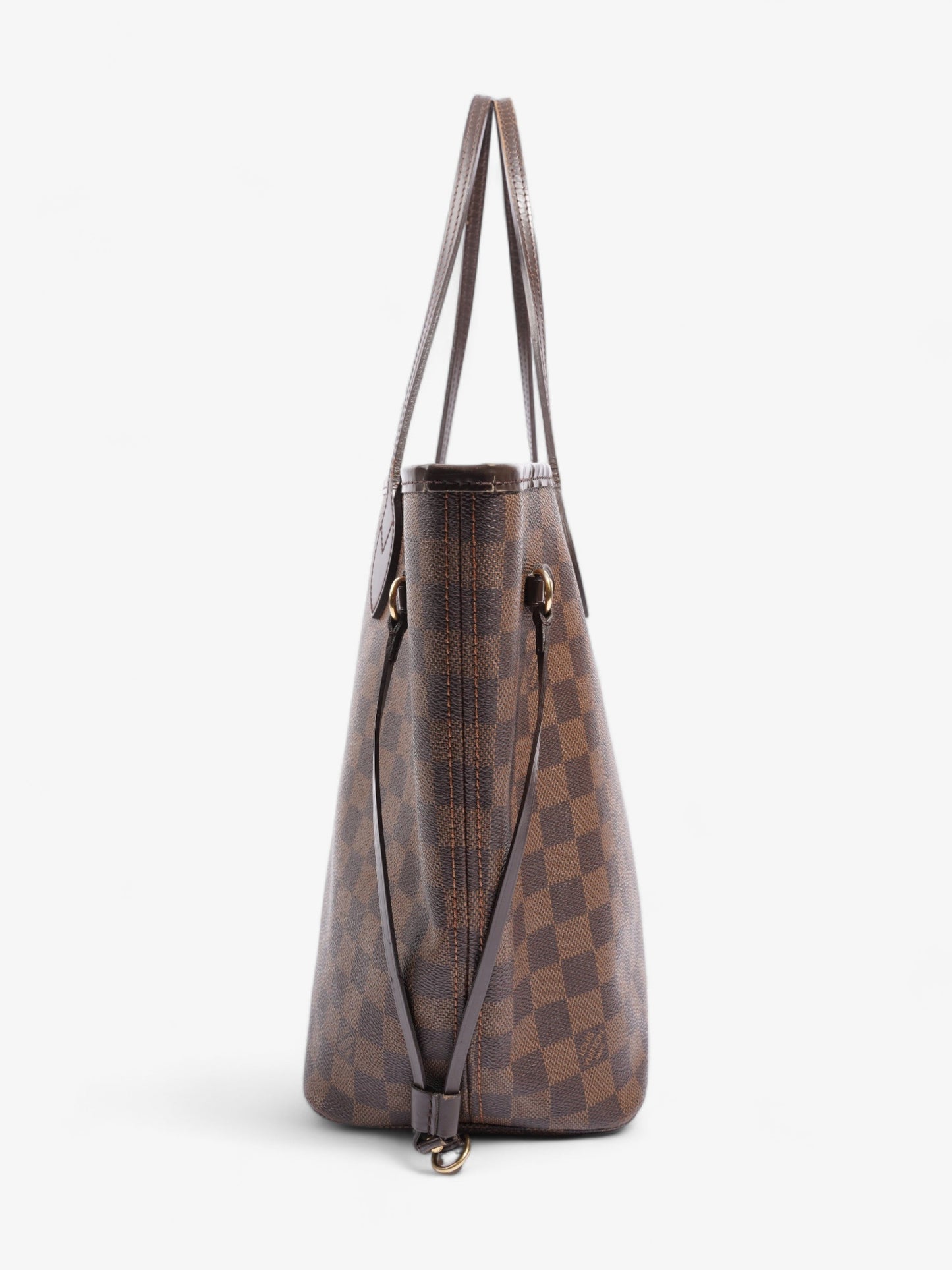 Louis Vuitton Neverfull Ebene Coated MM Damier Canvas Coated Canvas Apparel Mm 4