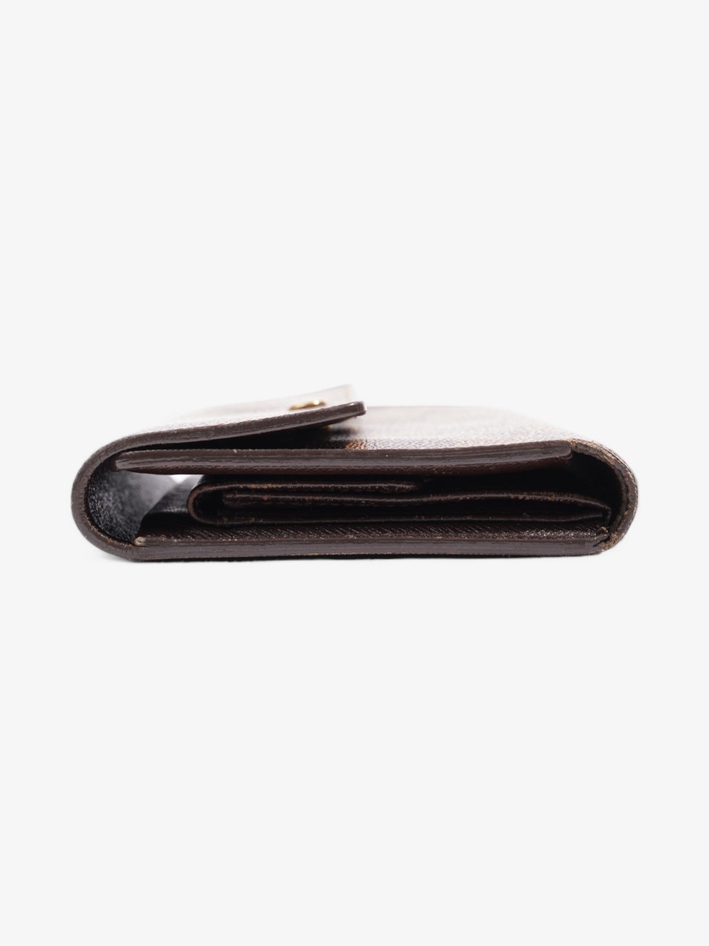 Louis Vuitton Porte Tresor Etui Papier Ebene Coated Canvas Damier Apparel