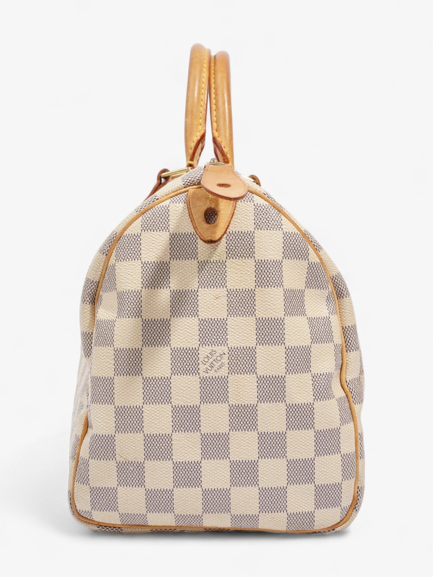 Louis Vuitton Speedy Azur Coated 30 Canvas Coated Canvas Damier Apparel Canvas 32