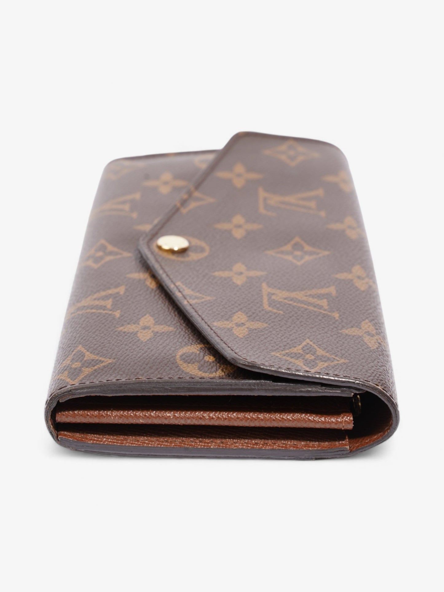 Louis Vuitton Sarah Coated Monogram Canvas Coated Canvas Wallet Case 18