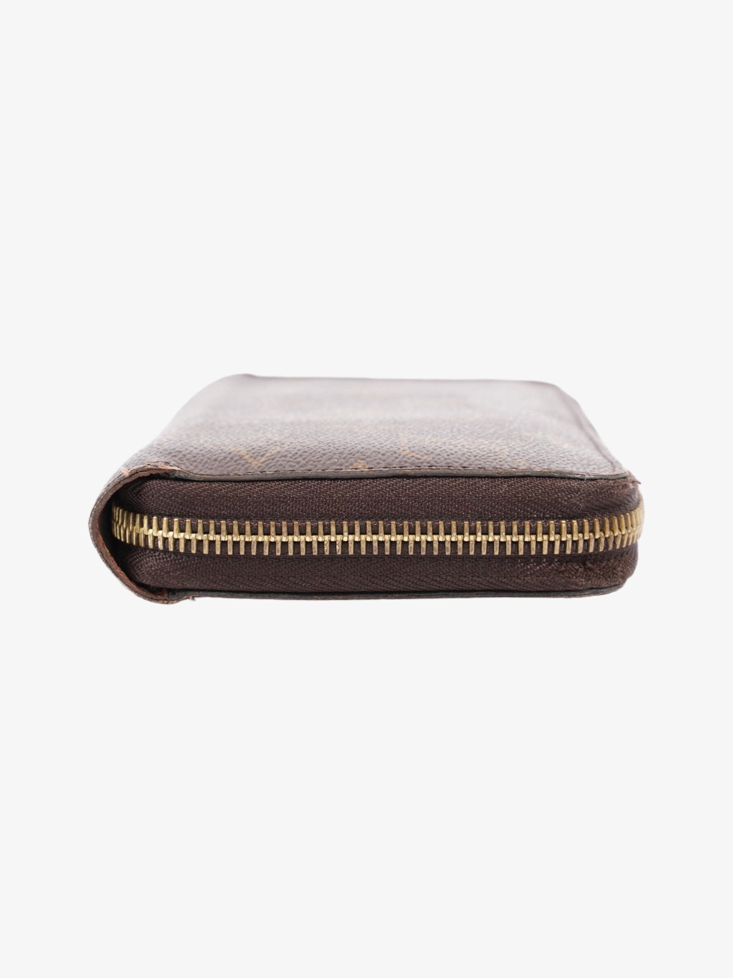 Louis Vuitton Zippy Coated Monogram Canvas Coated Canvas Wallet Case Canvas 9