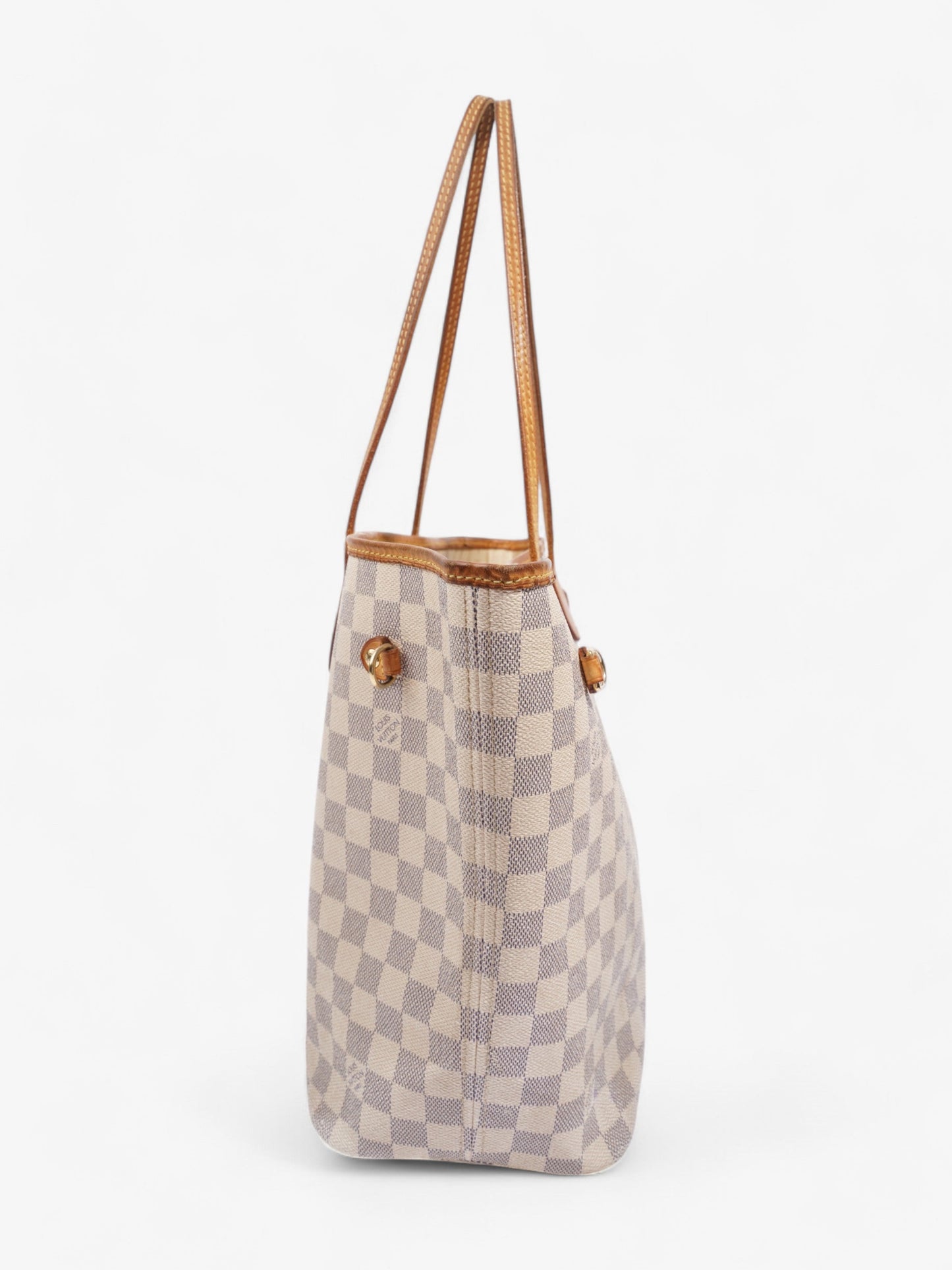 Louis Vuitton Neverfull Azur Coated MM Damier Canvas Coated Canvas Apparel Mm 10