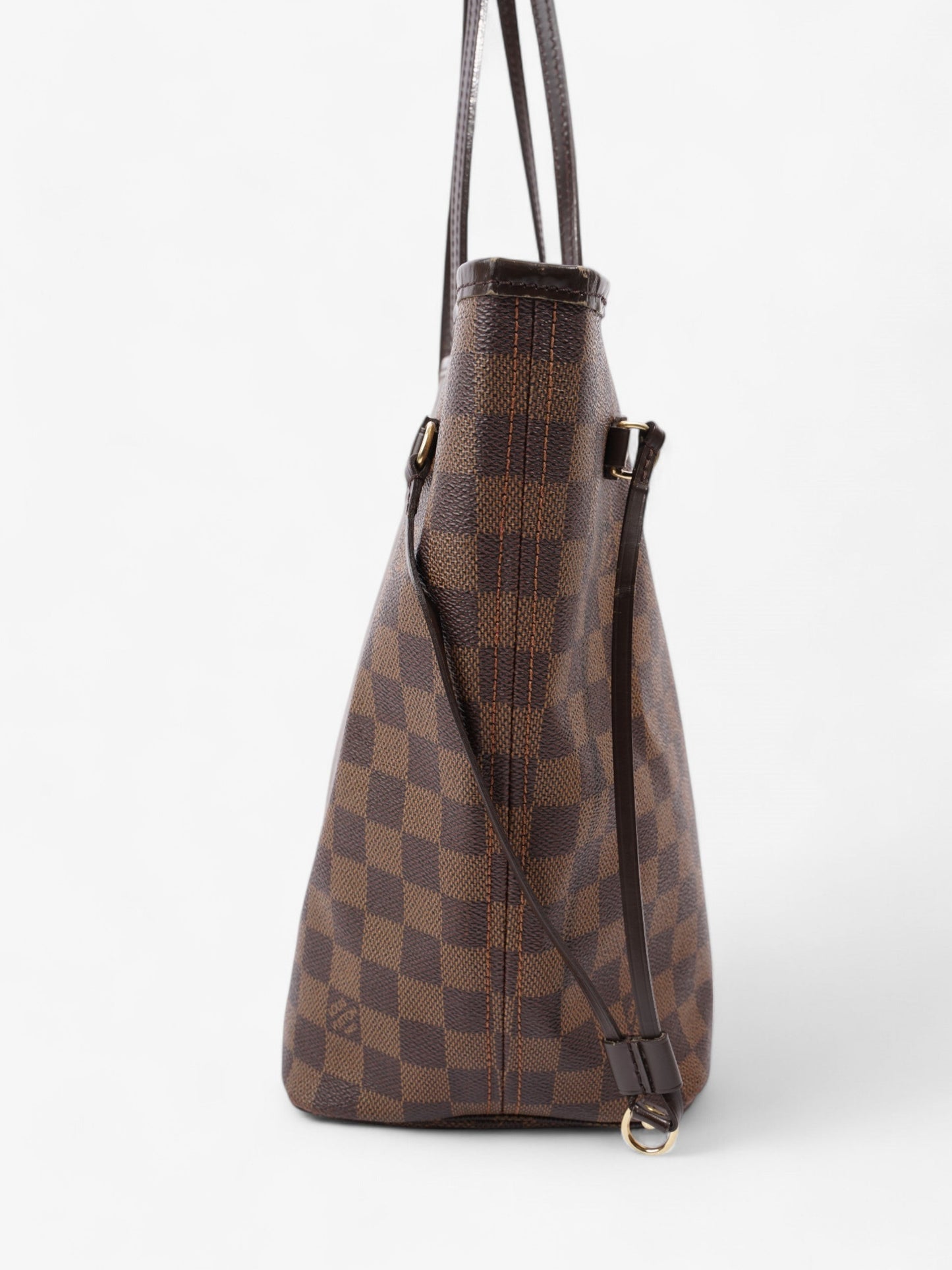 Louis Vuitton Neverfull Ebene Coated MM Damier Canvas Coated Canvas Apparel Mm 43