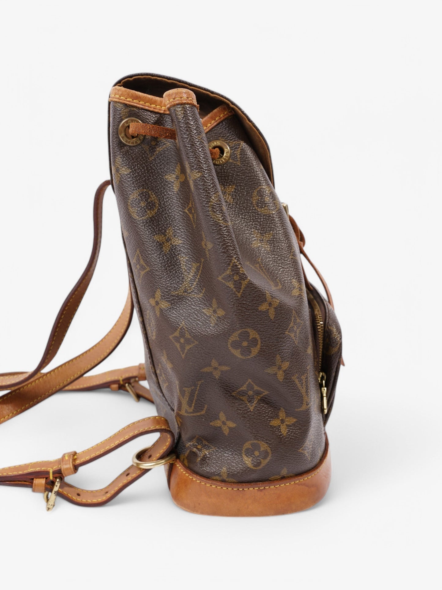 Louis Vuitton Montsouris Coated MM Monogram Canvas Coated Canvas Apparel Mm 3