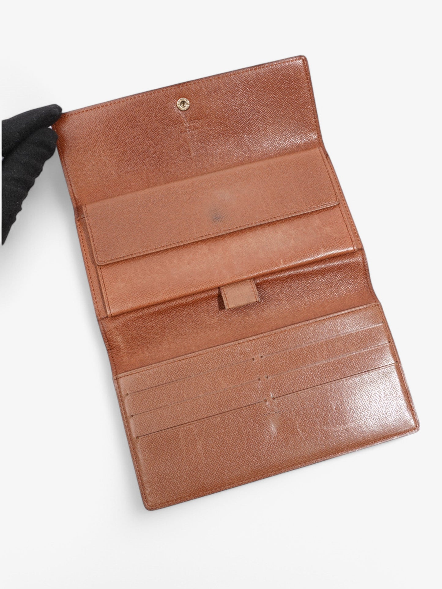 Louis Vuitton Porte Tresor International Coated Monogram Canvas Coated Canvas Apparel