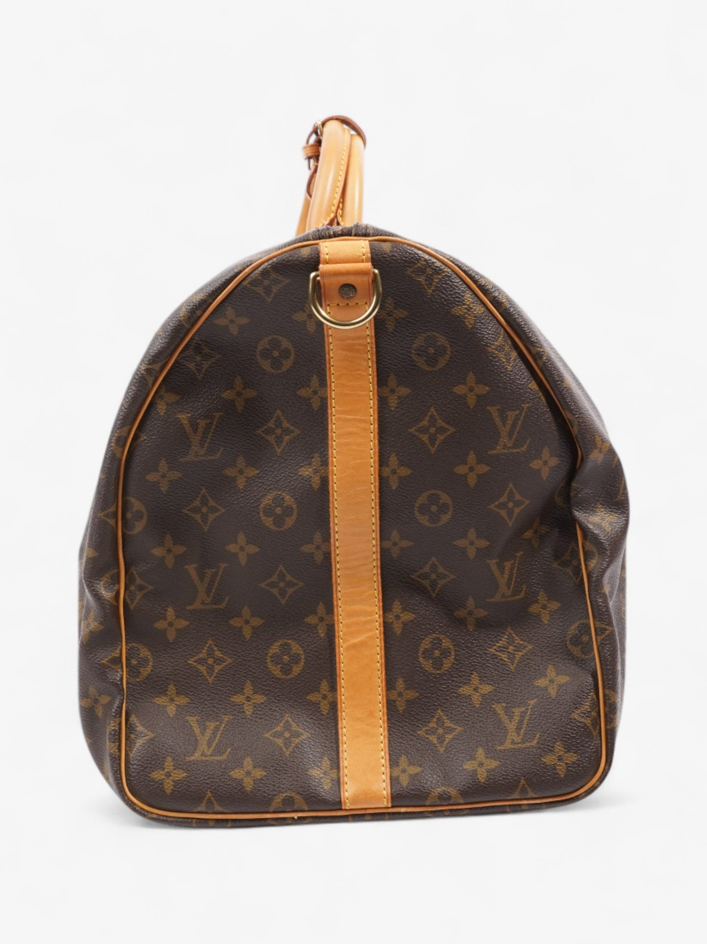 Louis Vuitton Keepall Bandouliere Coated 55 Monogram Canvas Coated Canvas Apparel Canvas 100