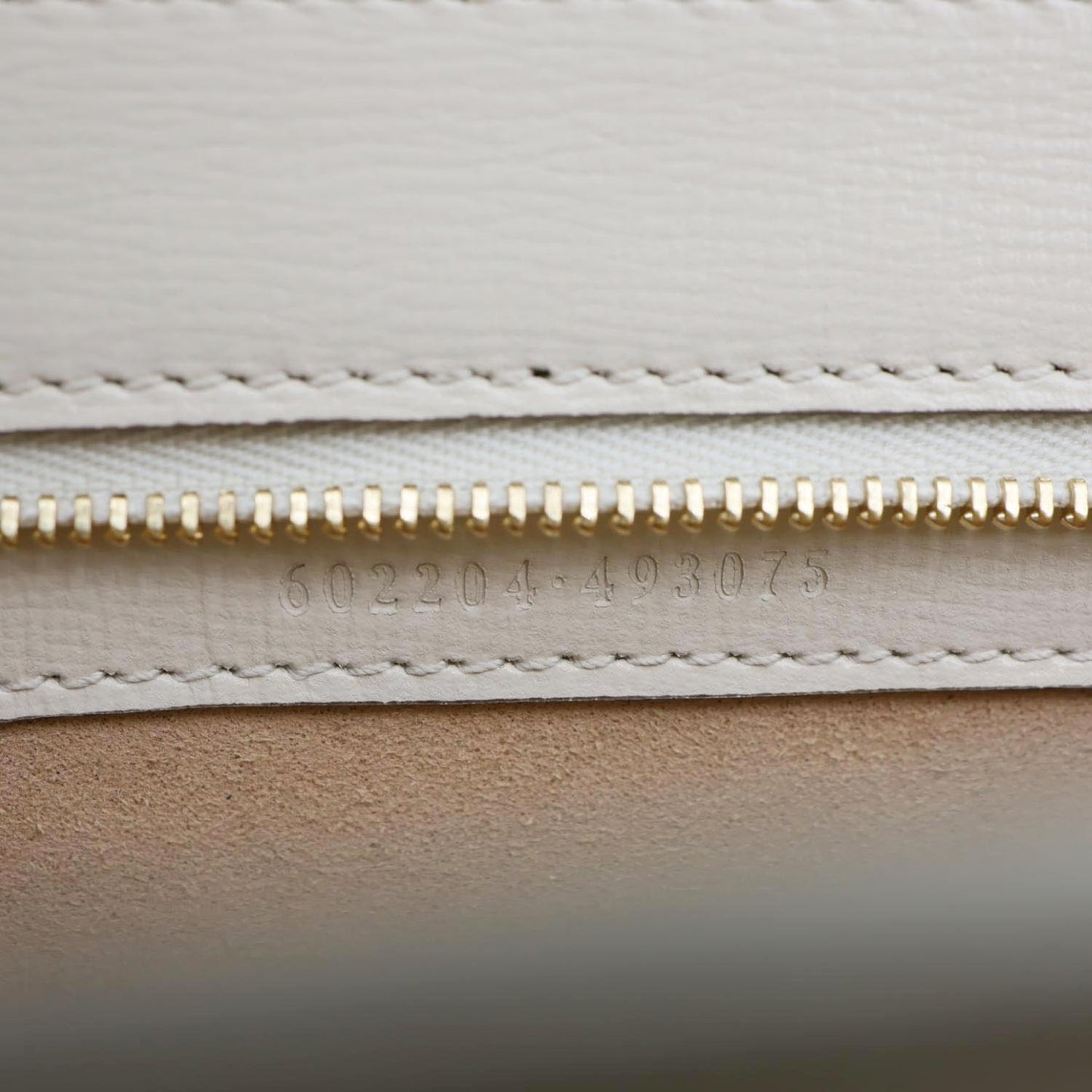 GUCCI Horsebit 1955 Small Leather Shoulder Bag Off White 602204