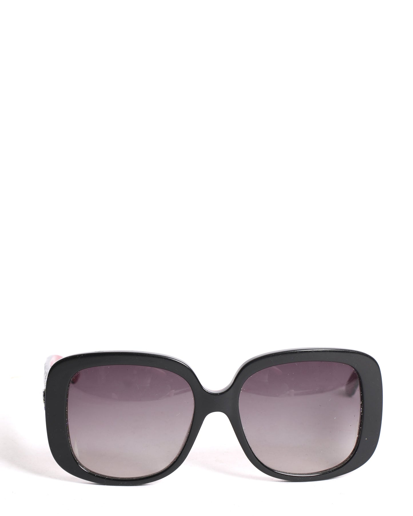 Dior Handbag Christian Women's Square Sunglasses With Frame Black