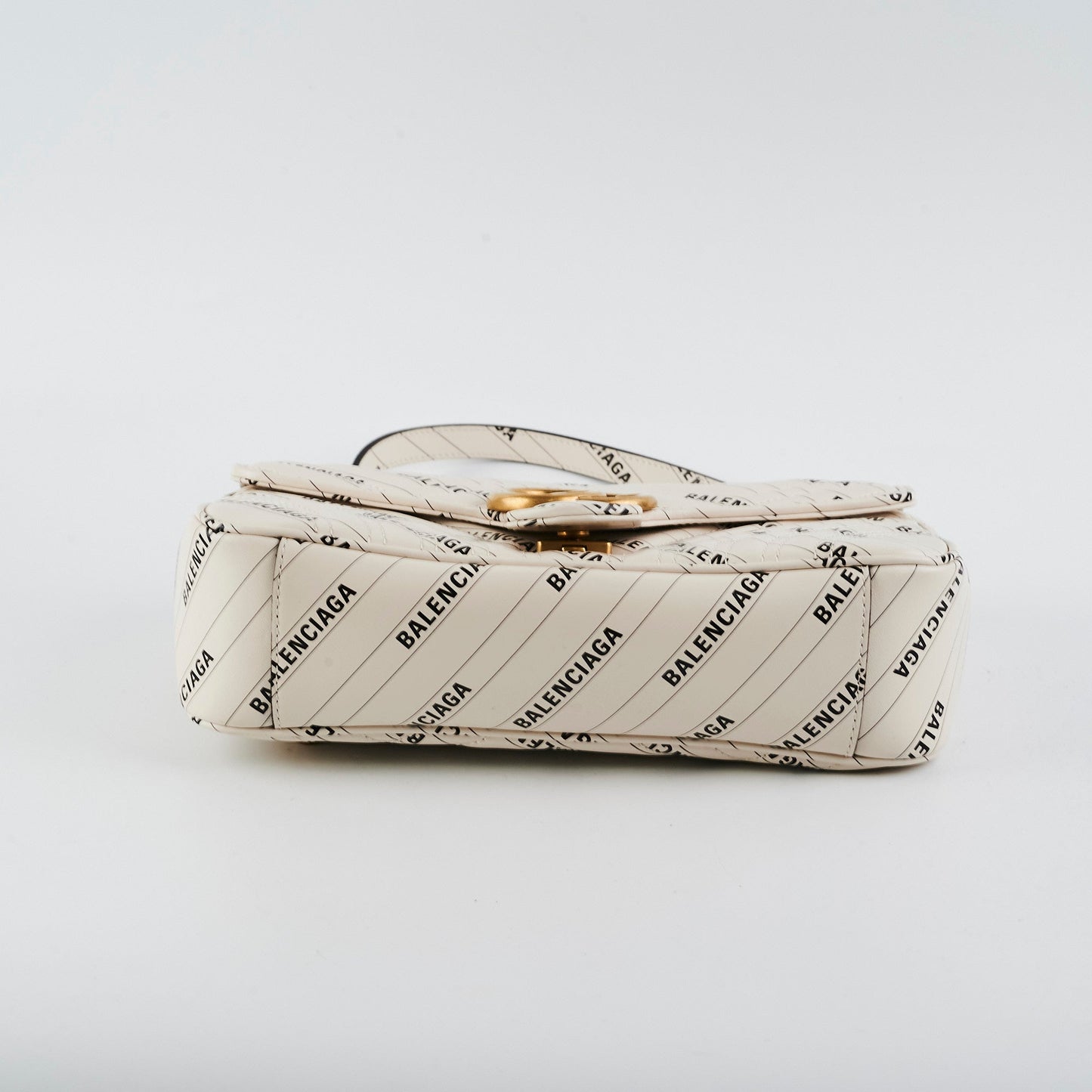Gucci Balenciaga Collab Marmont Crossbody Bag White Small