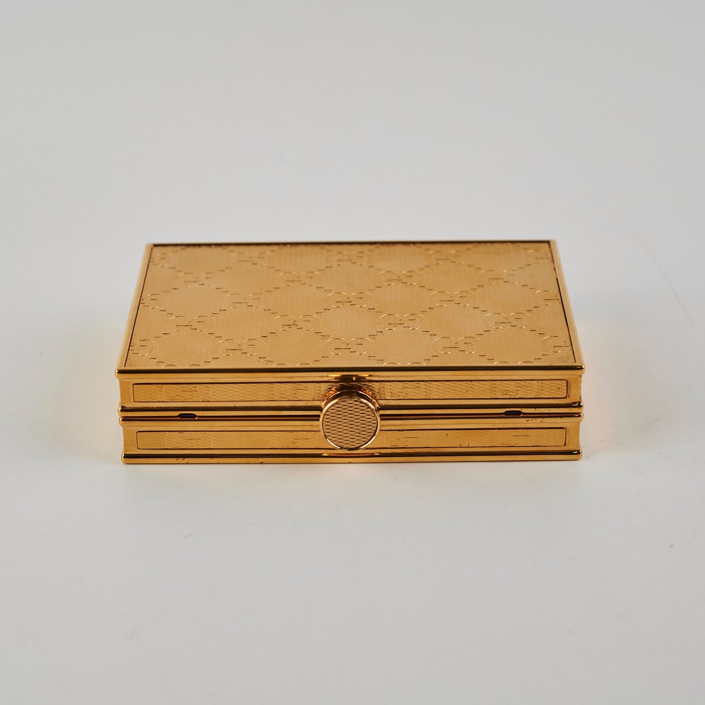 Gucci Clutch Monogram Gold Clutch Bag