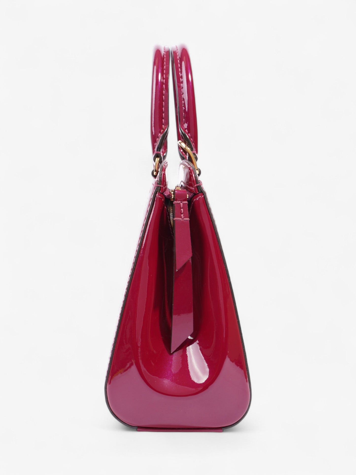 Louis Vuitton Brea Burgundy BB Leather Handbag
