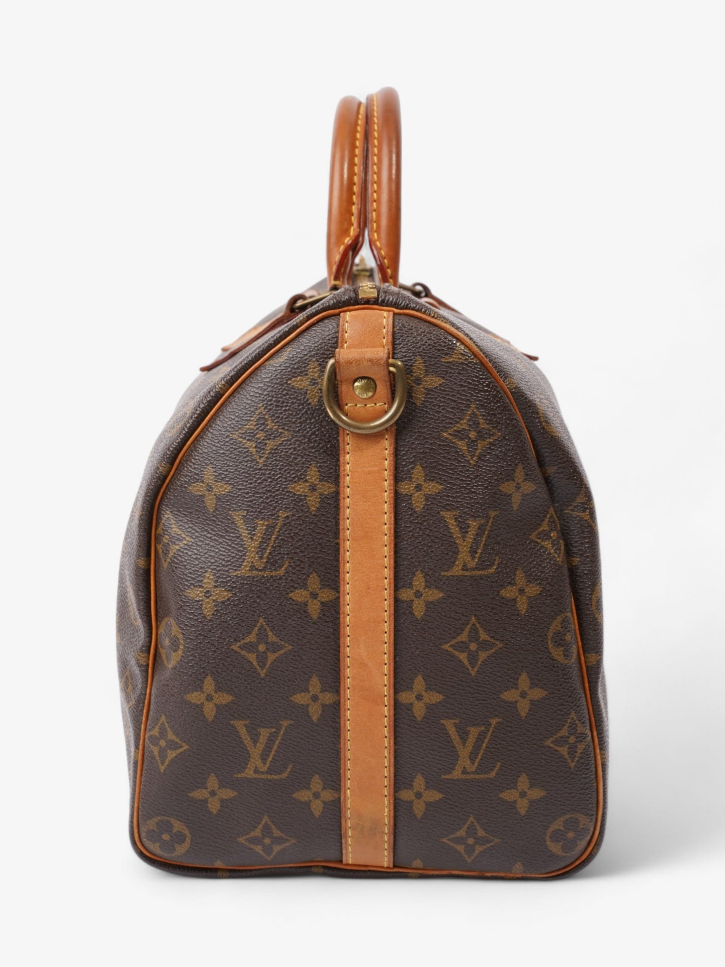 Louis Vuitton Speedy Bandouliere Coated 35 Monogram Canvas Coated Canvas Apparel