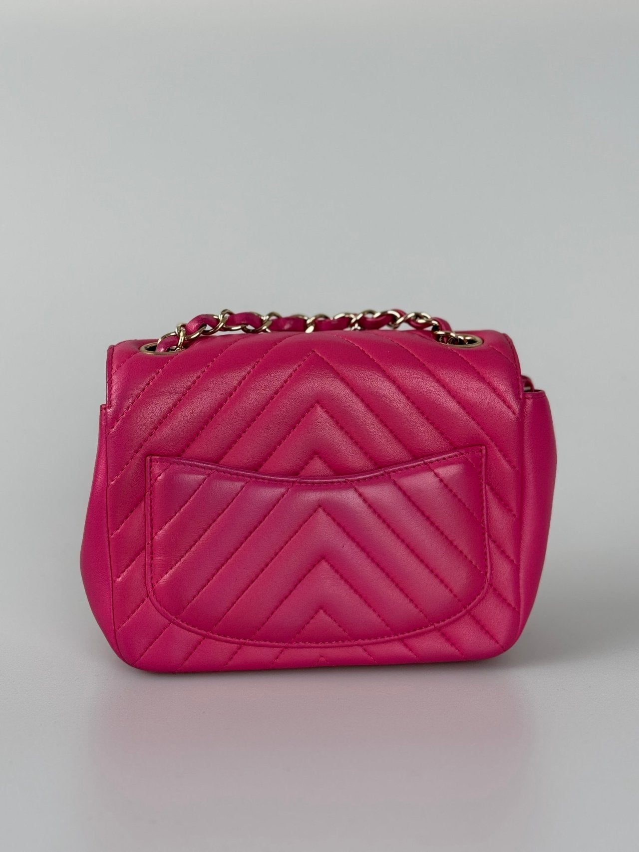 Chanel mini Square Classic Chevron Flap Bag