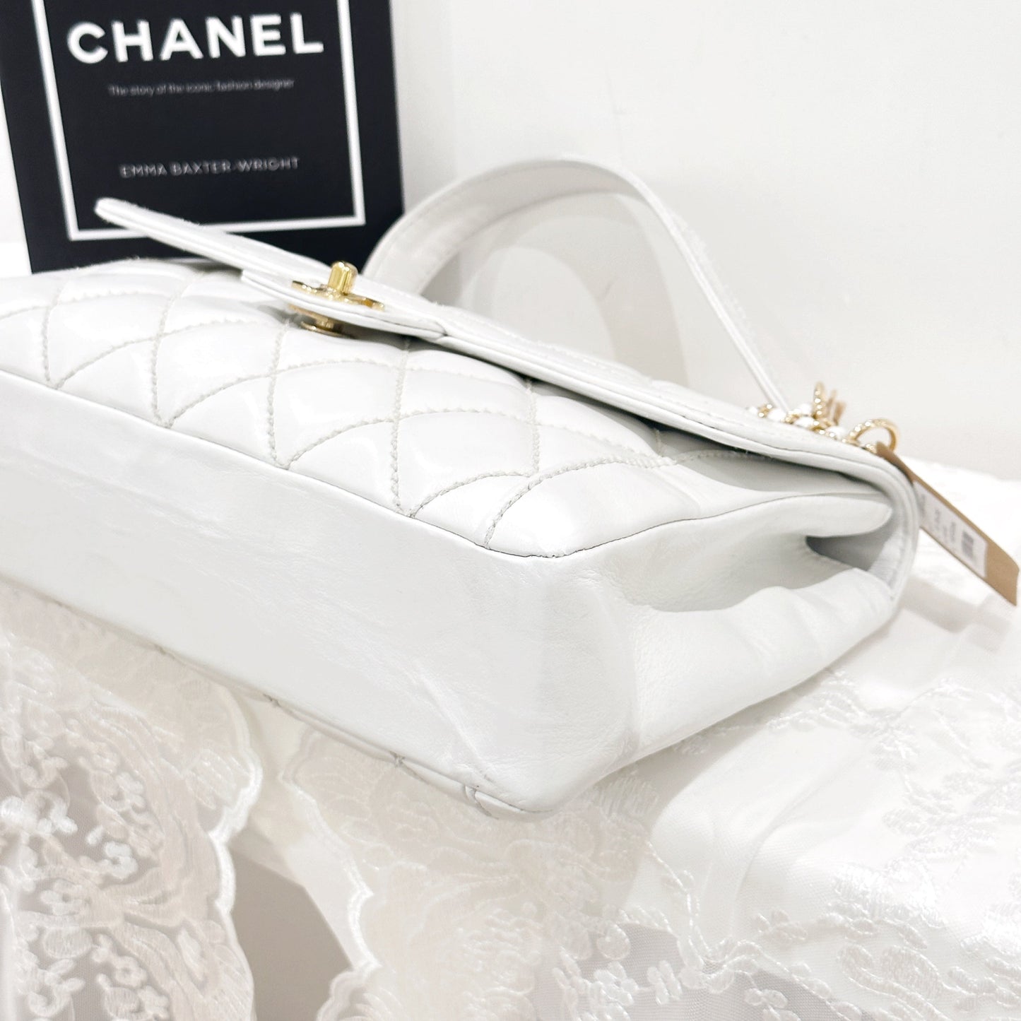 Chanel wild stitch flap handbag