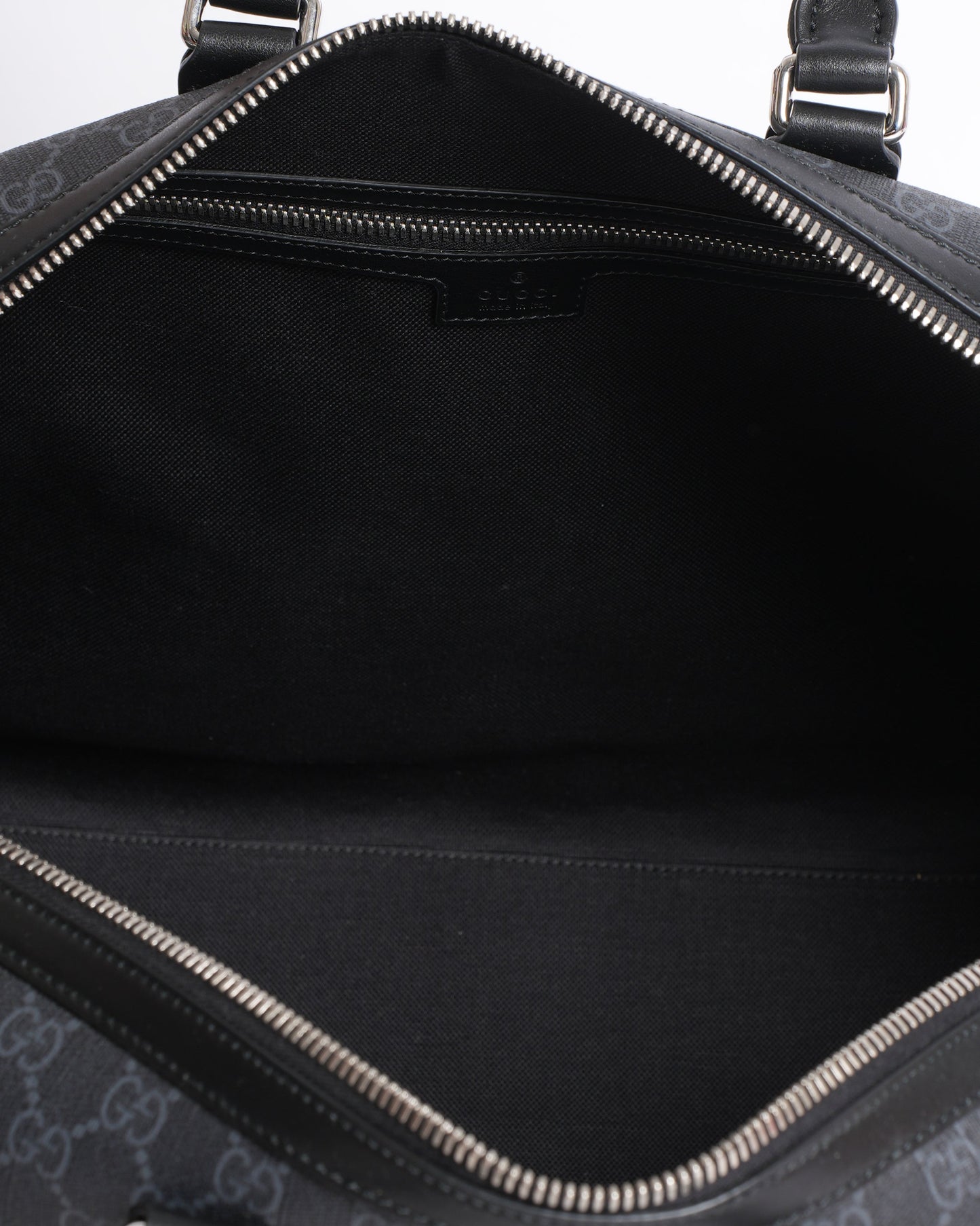 New Gucci Monogram Duffle Bag with Detachable Crossbody Strap