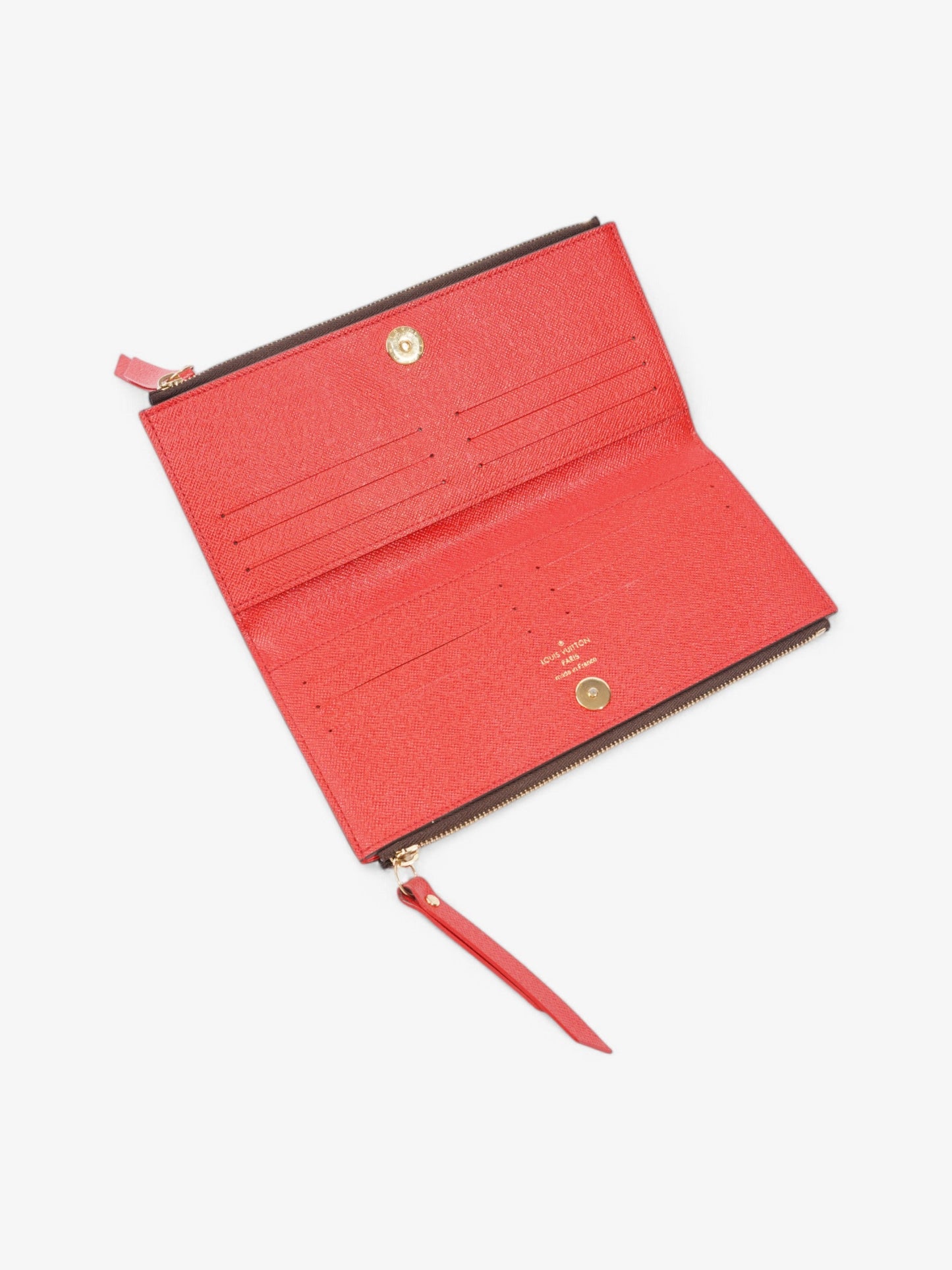 Louis Vuitton Adele Coated Monogram Canvas Coated Canvas Red Apparel