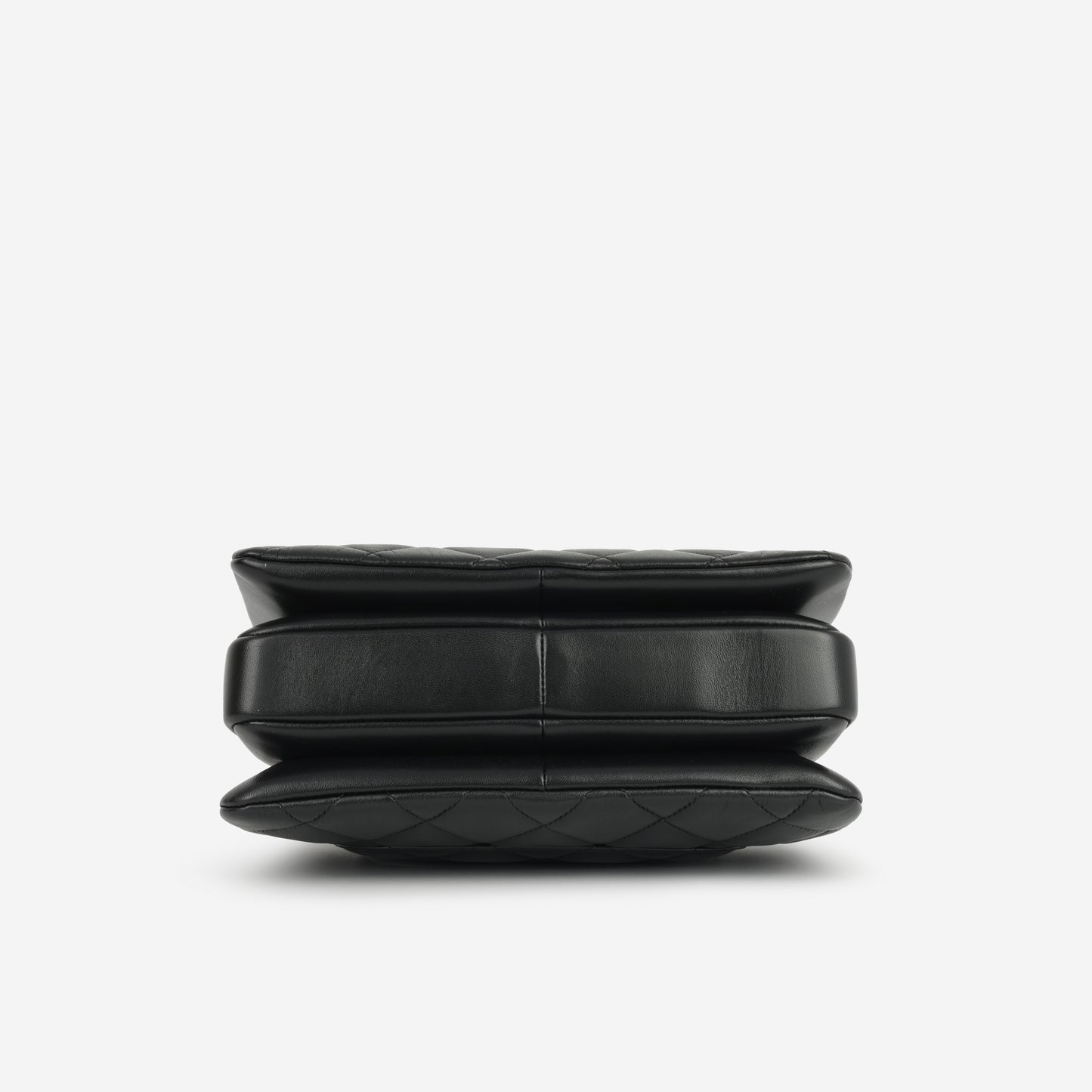 Chanel - Trendy CC Flap Bag - Small - Black Lambskin CGHW -