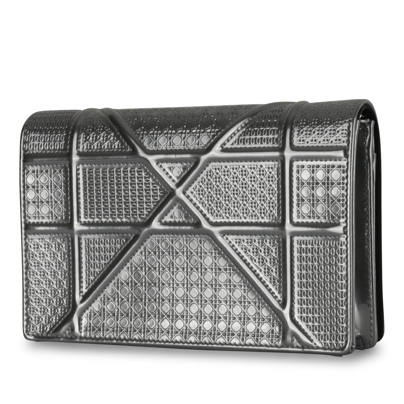 Dior Christian ama Woc Metallic Shoulder Bag Woc Metallic Shw