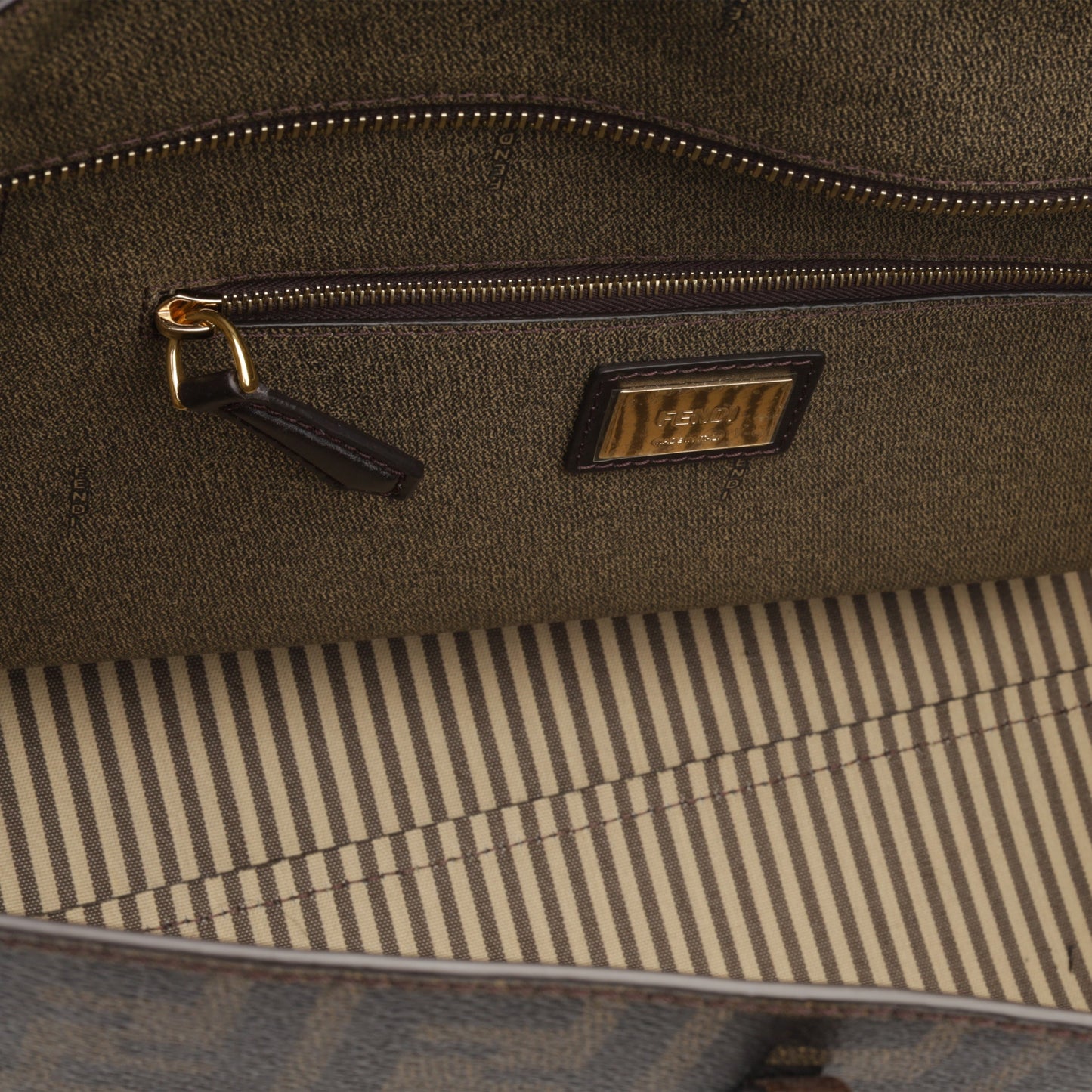 Fendi Roll Tote Shoulder Bag