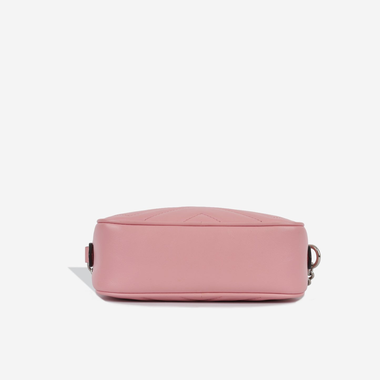 Gucci Marmont Matelass Shoulder Bag Mini Pink Shw