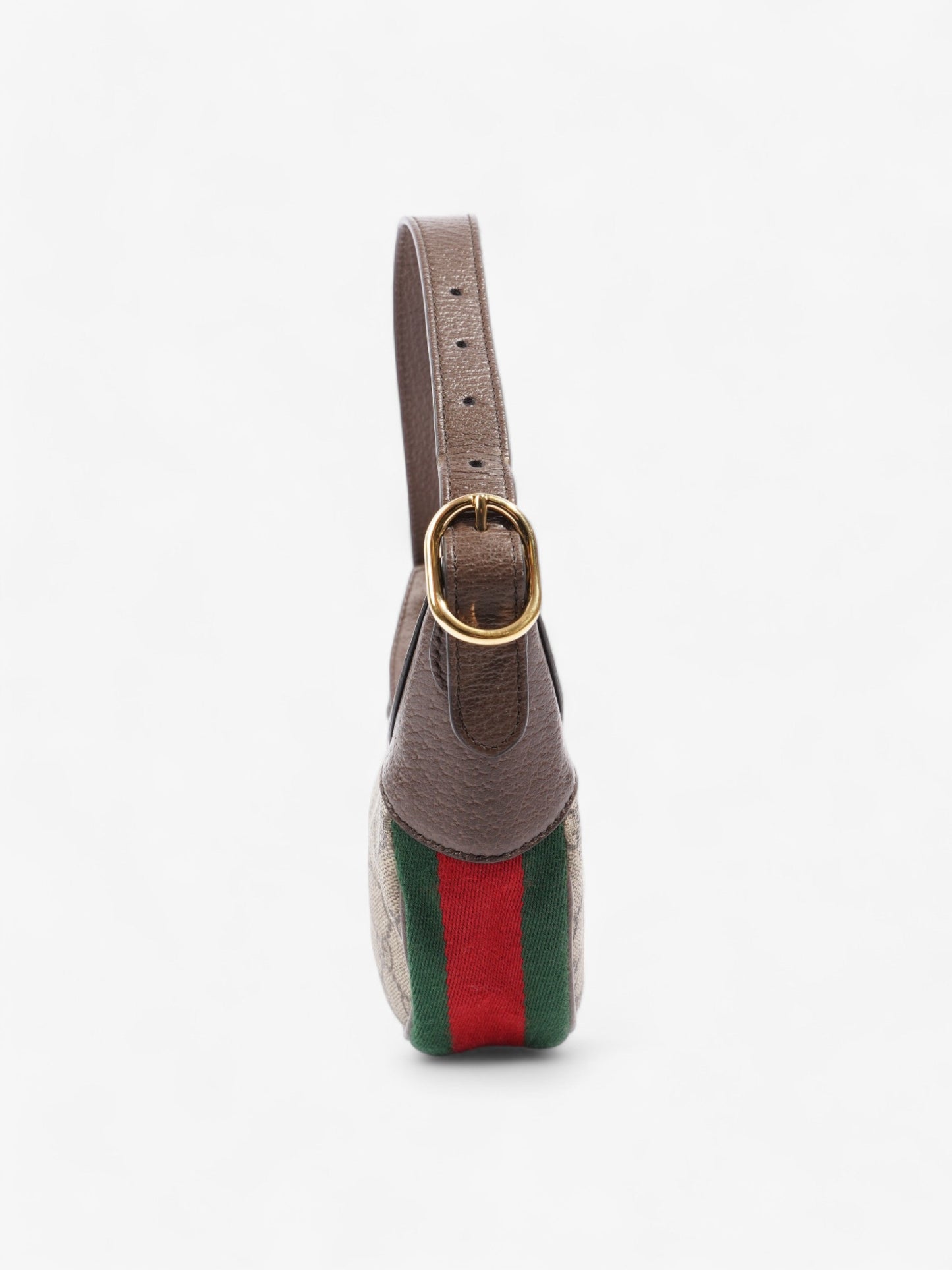 Gucci Ophidia Supreme Coated Mini Shoulder Bag Canvas Red