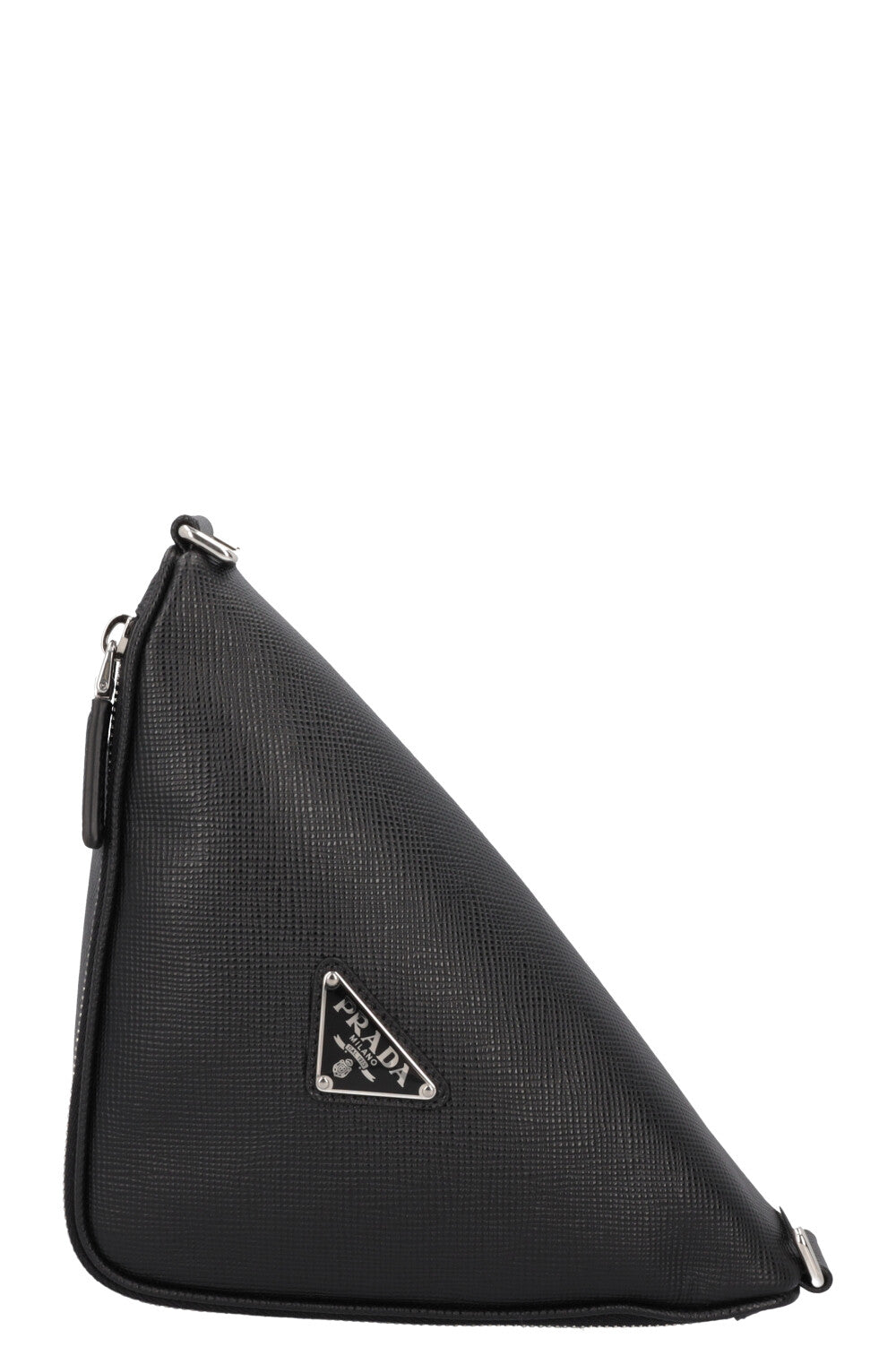 Prada Crossbody Bag Triangle Bag Saffiano Black