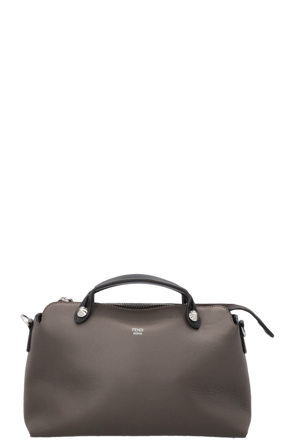Fendi By the Way Bag Grey Gray Medium Handbag