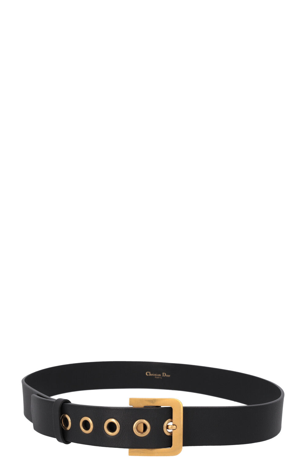 Dior D-Fence Belt 2 Leather Black