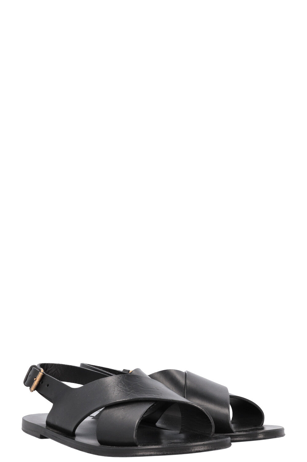 YSL Saint Laurent Mojave Sandals Black Shoes