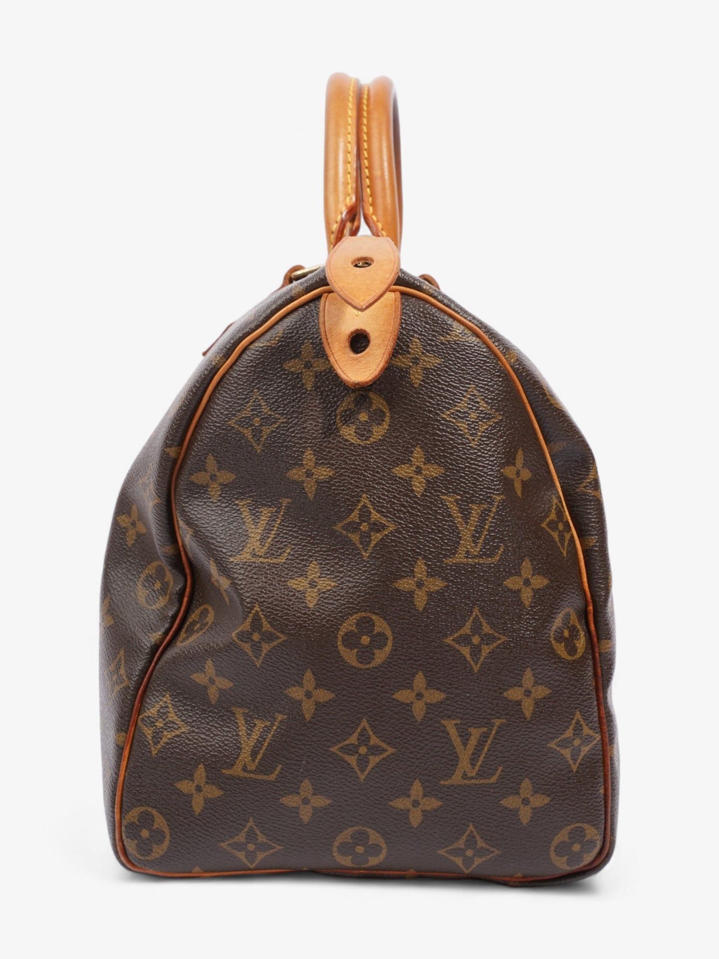 Louis Vuitton Speedy Coated 35 Monogram Canvas Coated Canvas Apparel 39