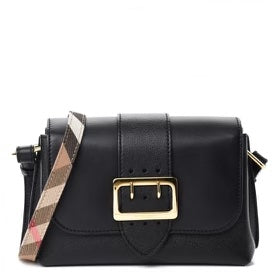 Burberry Buckle Bag Leather Medium Crossbody Bag