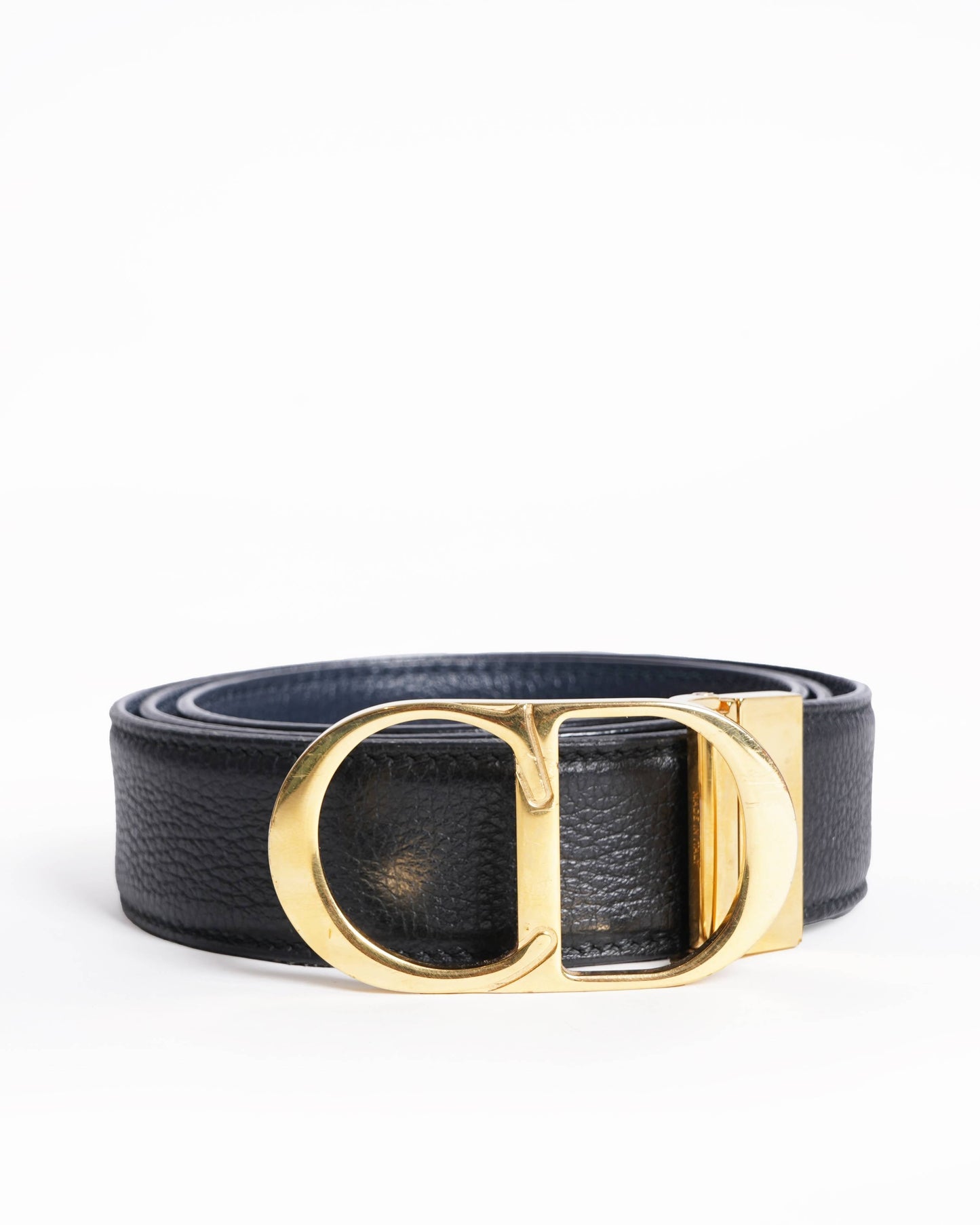 Dior Handbag Christian Montaigne belt Leather
