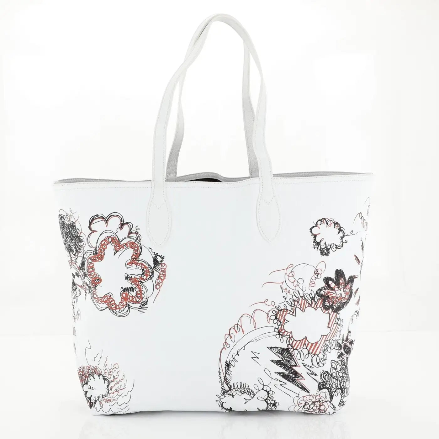Burberry Doodle Printed Tote Bag