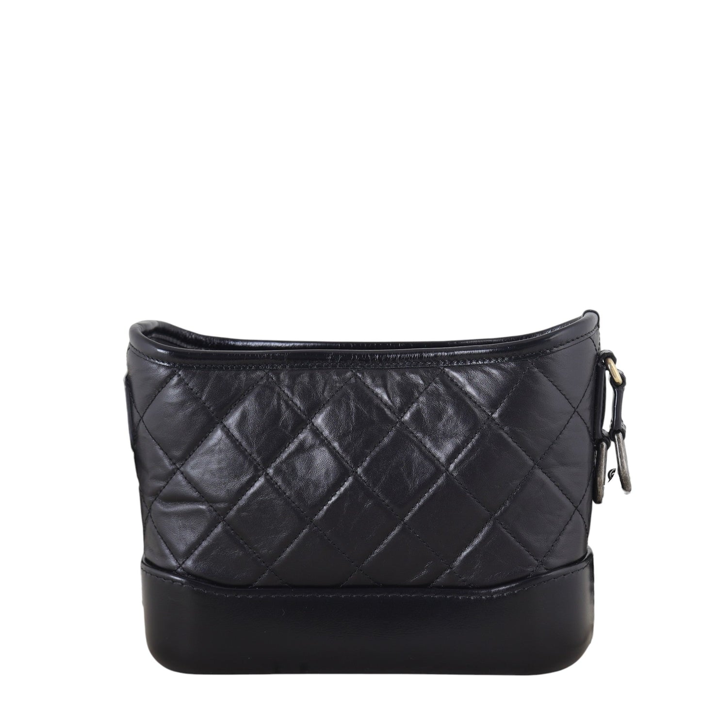 Chanel Gabrielle Hobo Quilted Black Shoulder Bag