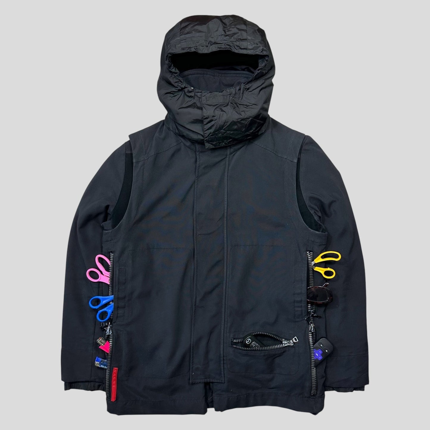 Prada Handbag Sport Modular Multipocket 3 in 1 Jacket