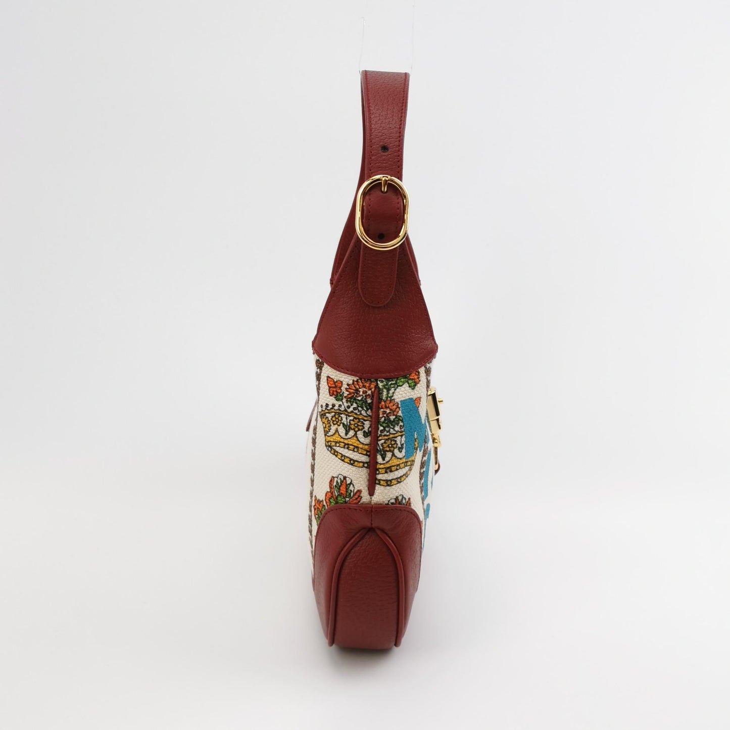 Gucci Jackie Centennial 100 Year Special Leather Canvas Travel Bag