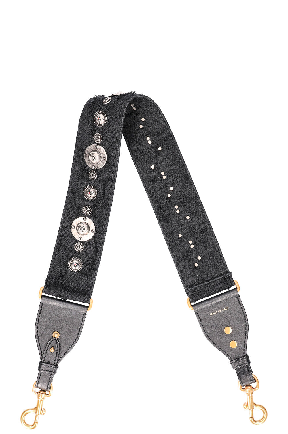 Dior Shoulder Bag Shoulder Strap Black