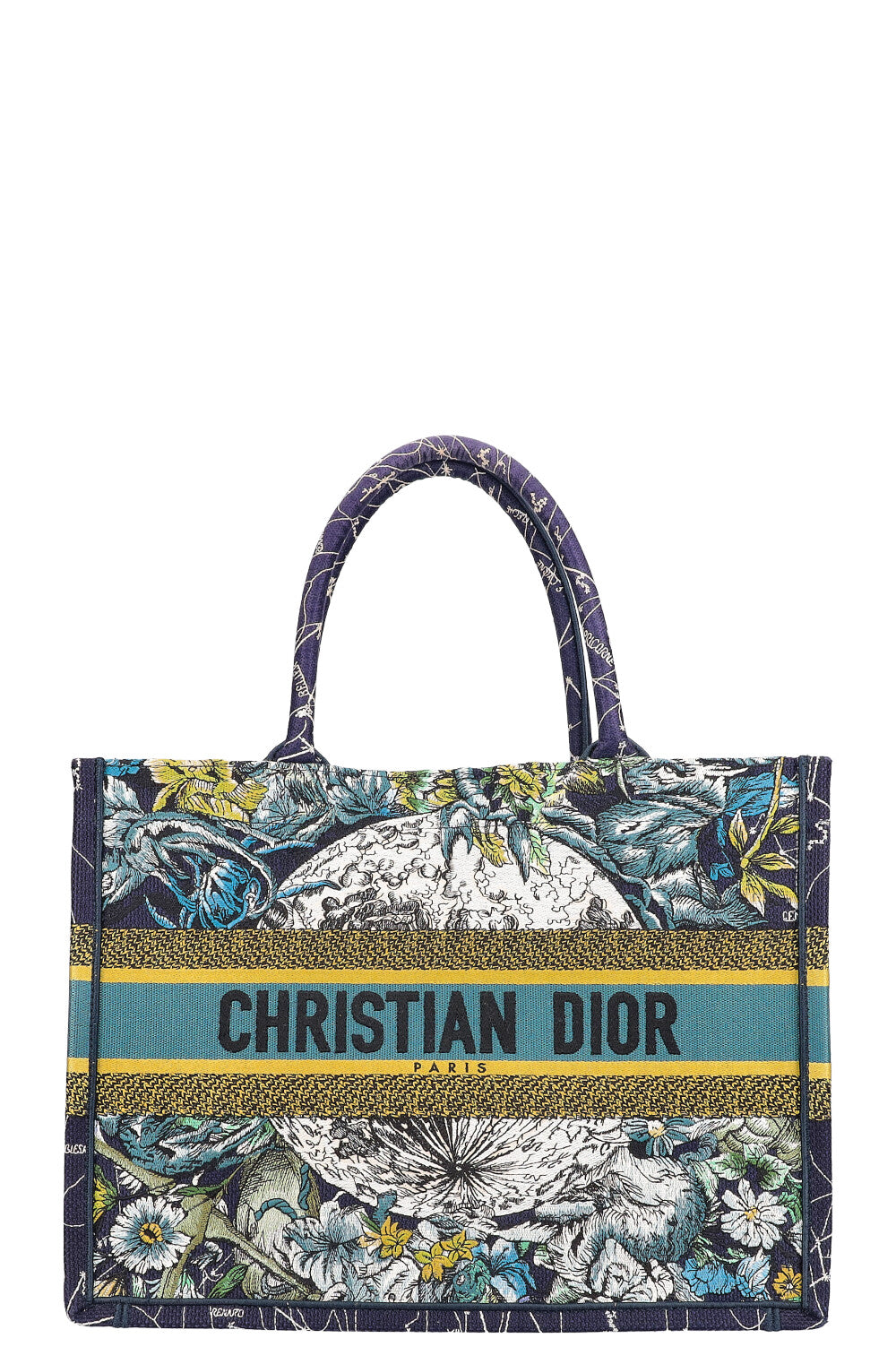 Dior Book Tote Darkblue Medium Tote Bag
