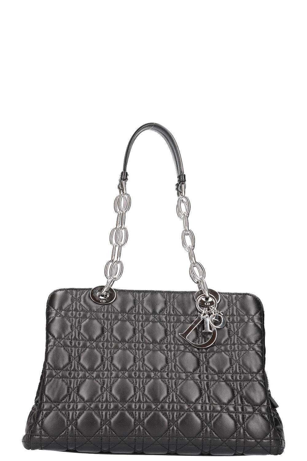 Dior Soft Cannage Bag Black Medium Handbag