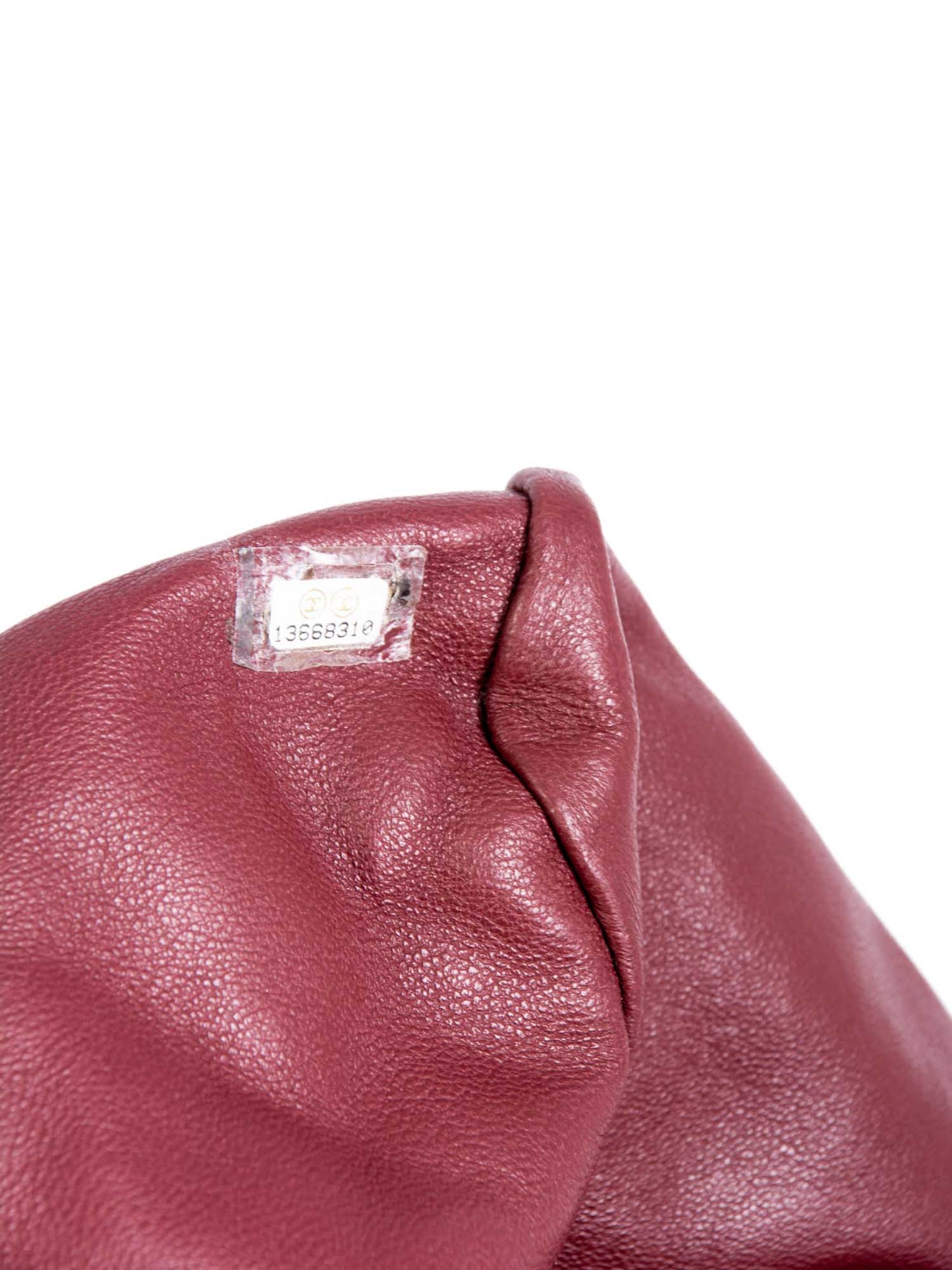 Chanel CC Logo Caviar Leather Cocoon Duffle Bag Black