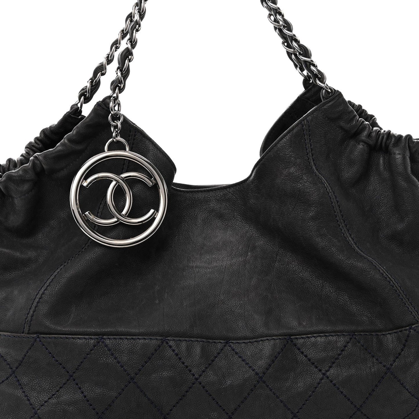 Chanel CALFSKIN COCO CABAS Leather Handbag