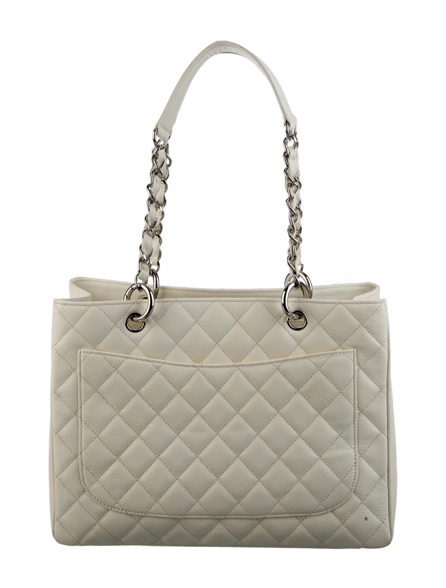 Chanel CAVIAR QUILTED GRAND SHOPPING Tote Bag Bag 3
