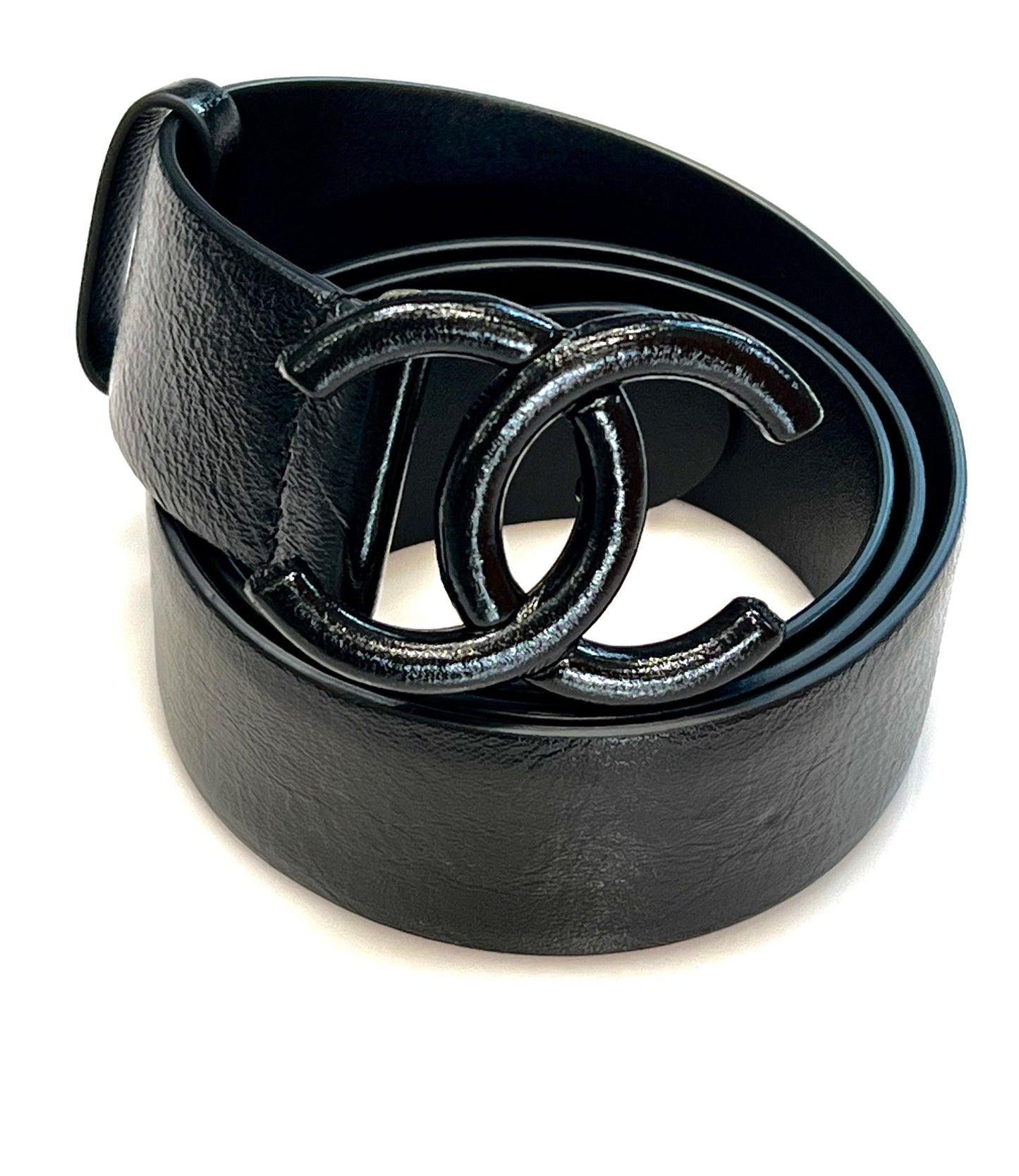 Chanel Interlocking Cc Logo Leather Belt Bag