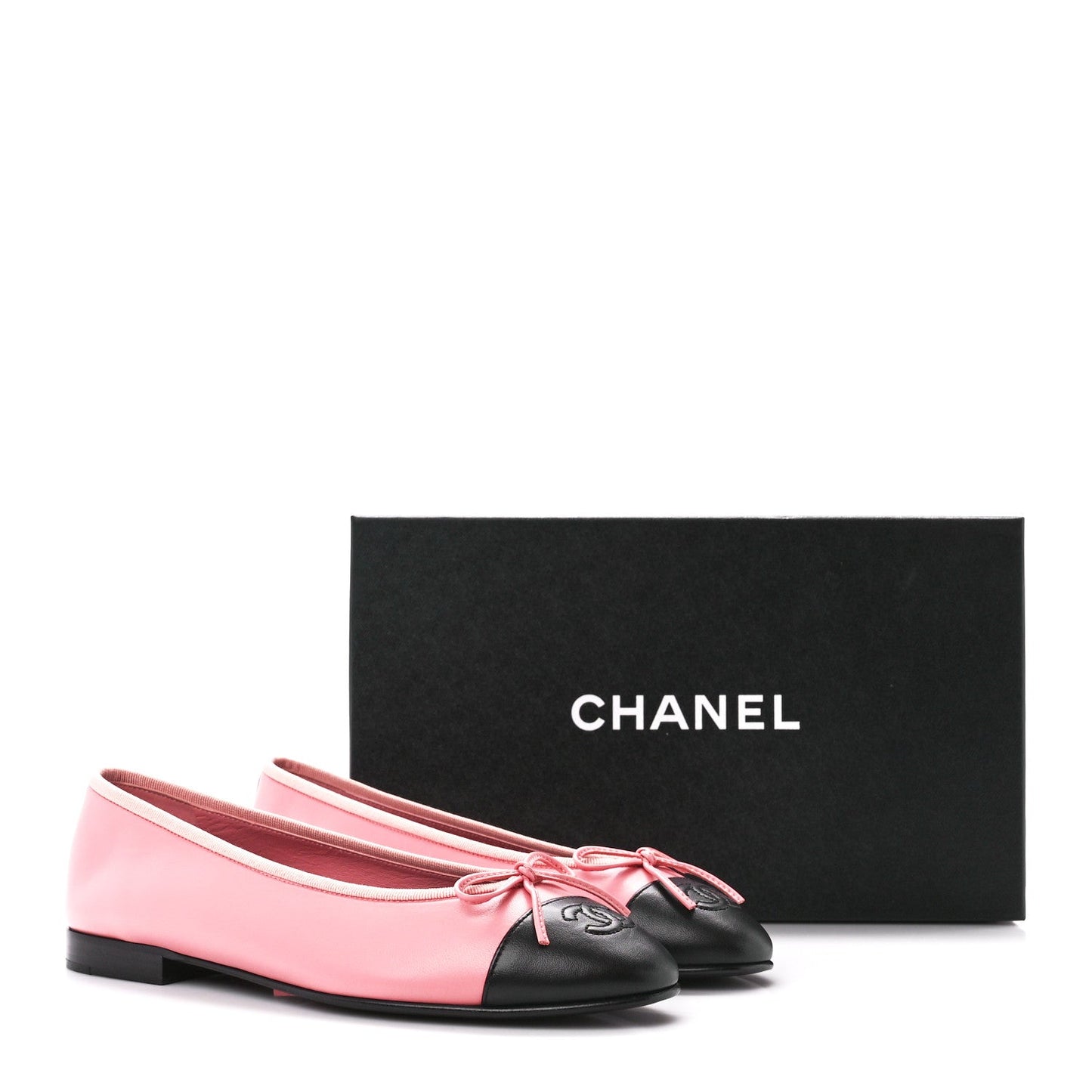 Chanel CC LAMBSKIN CAP TOE FLATS Hat