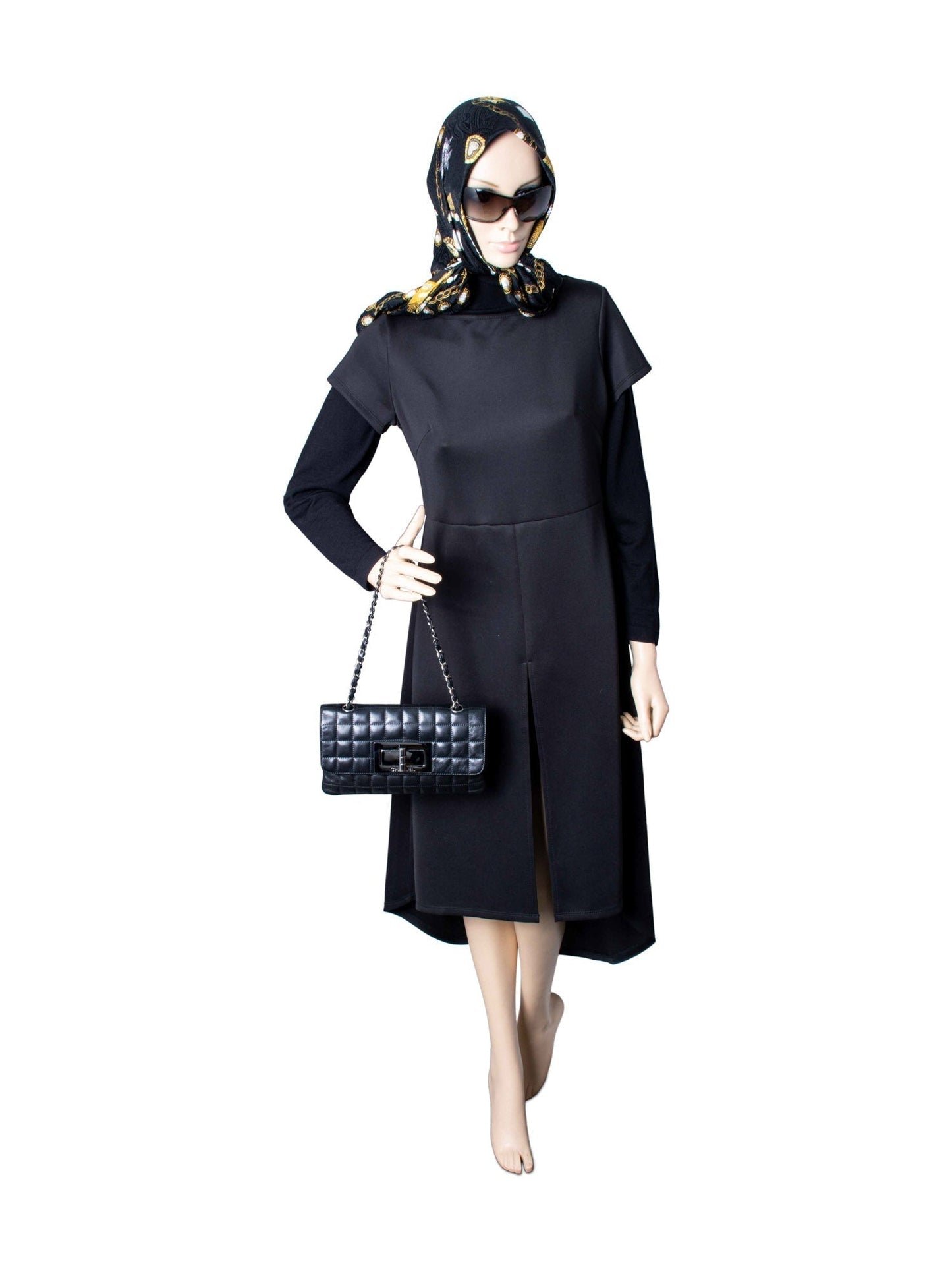 Chanel Lambskin Leather Square Quilted Reissue Flap Bag Black