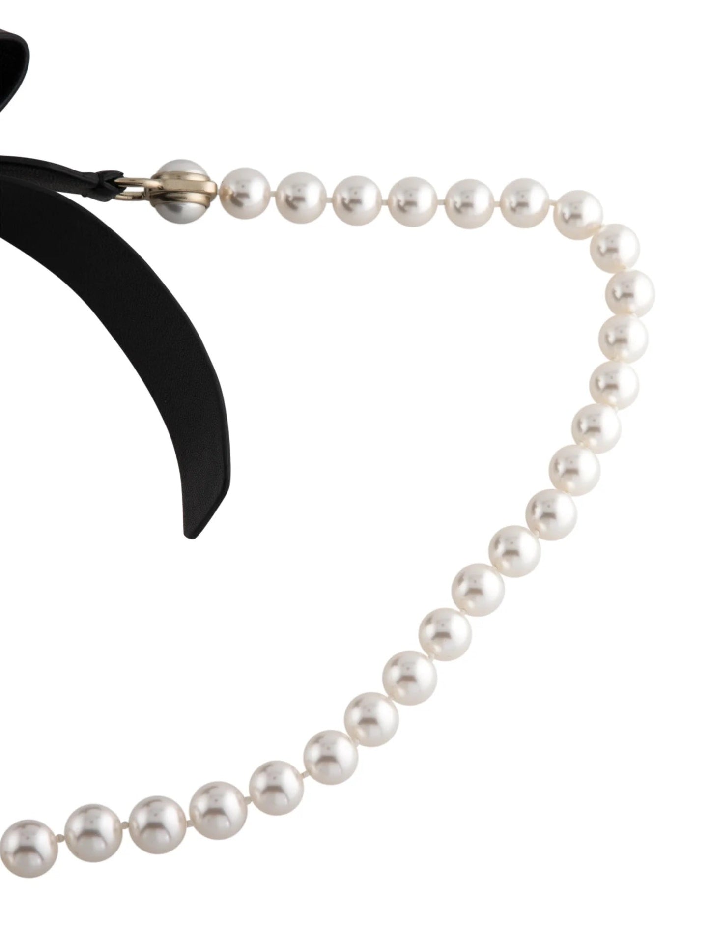 Chanel Cc Glass Pearls & Lambskin Waist Belt Bag