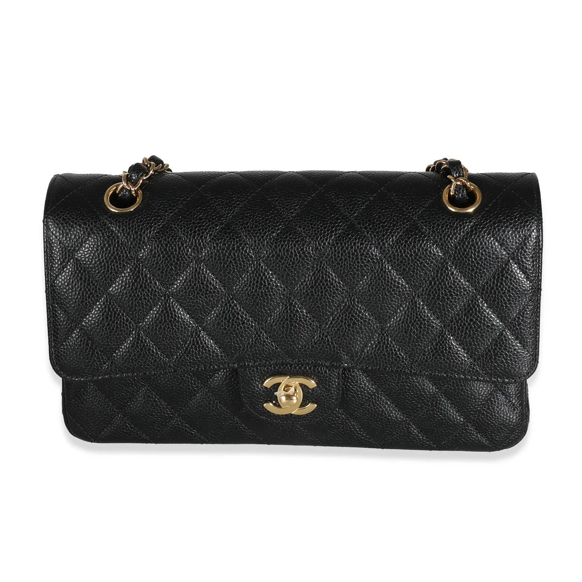 Chanel CAVIAR QUILTED CLASSIC DOUBLE FLAP Shoulder Bag